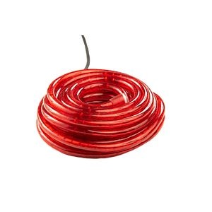 Instalatie Craciun Tub luminos 720 becuri, 20 m, 13 mm, IP44, alimentare inclusa, lumina rosie