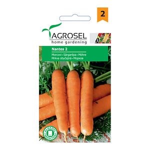 Seminte morcovi Nantes 2 • Agrosel