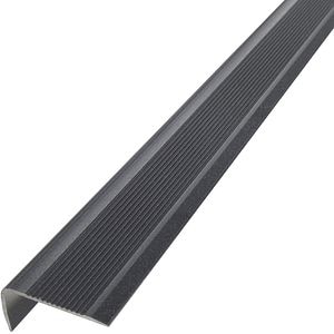 Profil trecere PM6648111-N, aluminiu, 90 x 4 x 2.5 cm, gri granulat