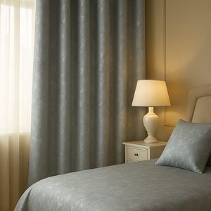 Draperie Bella, rejansa, 140 x 245 cm, semiopac, gri