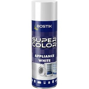 Vopsea spray pentru electrocasnice Bostik Super Color, alb, 400 ml