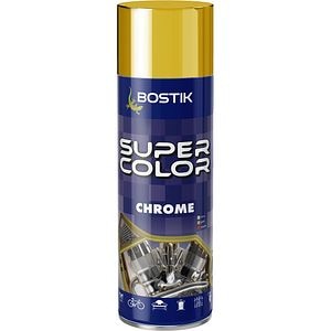 Vopsea spray cu efect crom Bostik Super Color, auriu, 400 ml