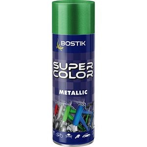 Email spray cu efect metalic Bostik Super color, verde, 400 ml