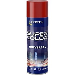 Vopsea spray universala Bostik Super Color RAL3003, rosu rubin, 400 ml