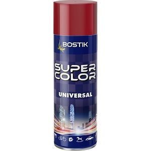 Vopsea spray universala Bostik Super Color RAL3005, rosu vin, 400 ml