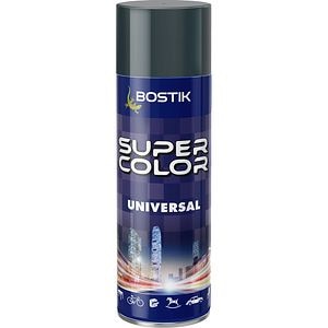 Vopsea spray universala Bostik Super Color RAL7011, gri metal, 400 ml