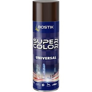 Vopsea spray universala Bostik Super Color RAL8017, maro ciocolata, 400 ml