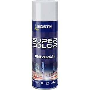 Vopsea spray universala Bostik Super Color RAL7047, alb-gri, 400 ml