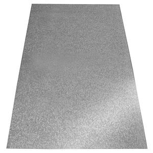 Tabla plana, Zinc, ZN, 0,4 mm x 200 cm x 100 cm • Bravo