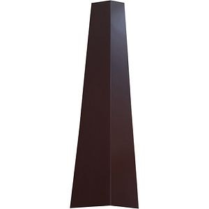 Sort jgheab SMART, RAL maro lucios (RAL 8017), 0.4 mm, 2 m