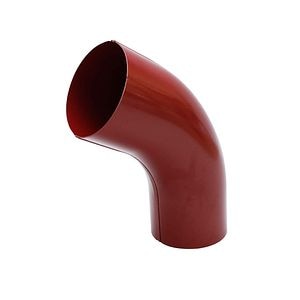 Cot jgheab, rosu, unghi 60 grade, diametru 90 mm • Bravo