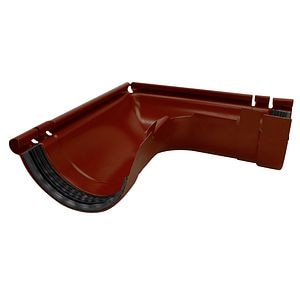 Coltar jgheab exterior, mahon 8016, lungime 150 mm, diametru 90 mm • Bravo
