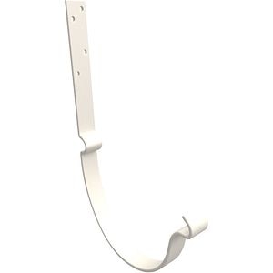 Carlig jgheab SMART, RAL9010, 200mm, D150mm, alb