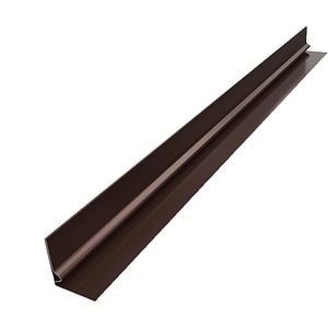 Capac glaf exterior SMART RAL 9010, otel, 23.5 x 6 cm, alb
