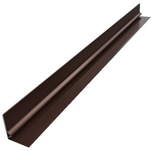 Capac glaf exterior SMART RAL 8017, otel, 23.5 x 6 cm, maro