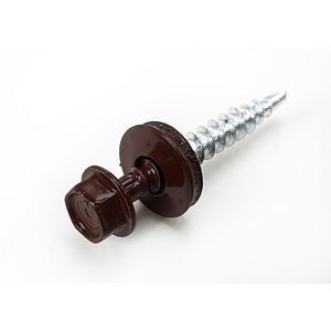 Surub autoforant, 4,8 x 35 mm, maro, 50 buc