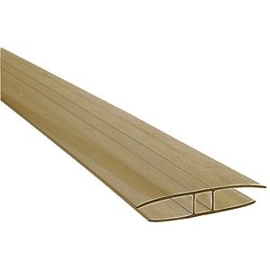 Profil policarbonat 10 mm, LPH Bronz, 300 cm