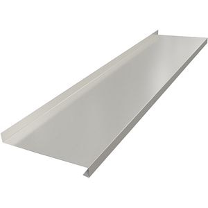 Glaf exterior SMART RAL 9010, aluminiu, 300 x 22.5 cm, alb