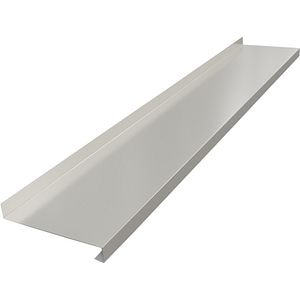 Glaf exterior SMART RAL 9010, aluminiu, 300 x 16.5 cm, alb