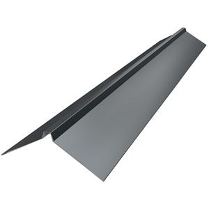 Coama dreapta Bravo, 200 x 31.2 cm, grosime 0.4 mm, gri lucios, RAL 7016