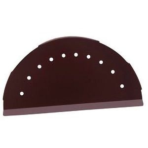 Capac coama nervurata Bravo, 20 x 11.3 cm, grosime 0.4 mm, maro, RAL 8017