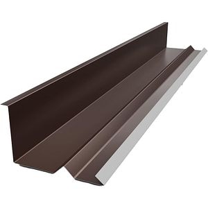 Dolie perete BRAVO, lungime 2 m, maro lucios