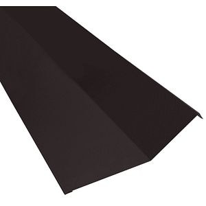 Cornier calcan, RAL 8019, lungime 2 m, grosime 0.4 mm