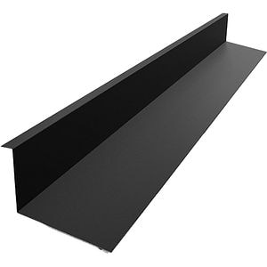 Cornier calcan RAL 9005 SMART, 208 mm x 0.4 mm, 2 m, negru