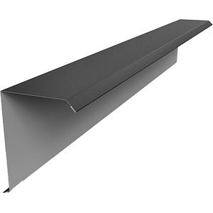 Cornier margine RAL 9005 SMART, 208 mm x 0.4 mm, 2 m, negru