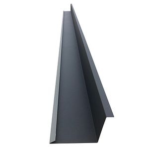Dolie perete RAL 7016 structurat, grosime 0.5 mm, lungime 2 m, strat 250 mm