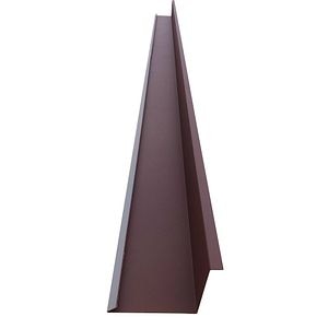 Dolie perete RAL 8017 structurat, grosime 0.5 mm, lungime 2 m, strat 250 mm