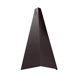 Sort jgheab, RAL structurat 8019, lungime 2 m, grosime 0.5 mm