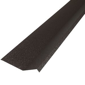 Cornier calcan, RAL structurat 8019, lungime 2 m, grosime 0.5 mm