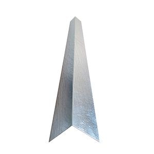 Profil 90 grade, gri, zinc, 2 m, 1000 mm