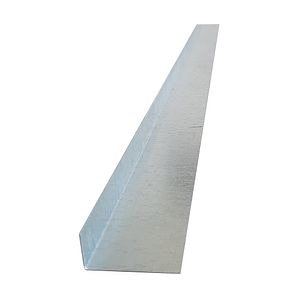 Profil L, zinc, 2 m lungime x 0.5 mm grosime, 40 mm x 20 mm