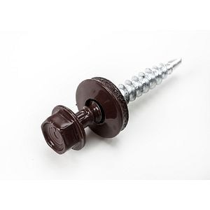 Surub autoforant, 4,8 x 35 mm, RAL 8019, 50 buc