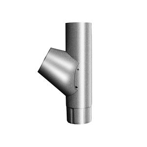 Ramificatie in Y, dimensiuni 125/90 mm, aluminiu-zinc