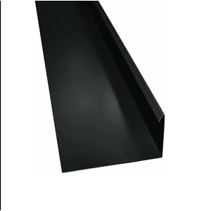 Dolie acoperis RAL 9005, negru, 2 m