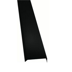 Cornier margine cu colector apa, 2 m, RAL9005, negru