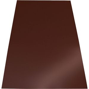 Tabla plana SMART, maro mat (RAL 8017), 0.5 mm, 200 x 125 cm