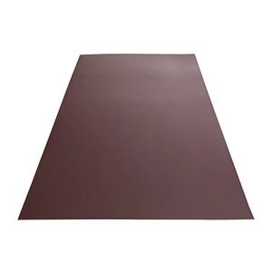 Tabla plana, Maro, RAL 8017, 0,45 mm x 200 cm x 125 cm  Bravo