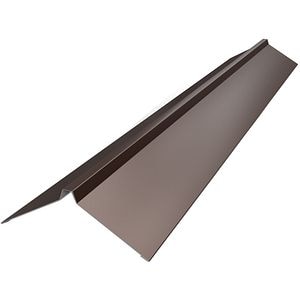 Coama dreapta Bravo, 200 x 31.2 cm, grosime 0.4 mm, maro lucios, RAL 8017