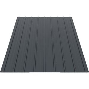 Tabla cutata H10 SMART, 0.25 mm, 2 x 0.915 m, gri, RAL 7016