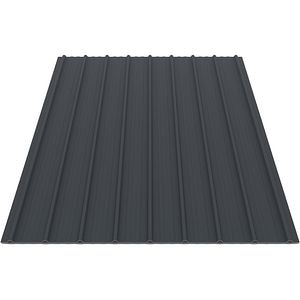 Tabla cutata H10 SMART, 0.3 mm, 2 x 0.915 m, gri, RAL 7016