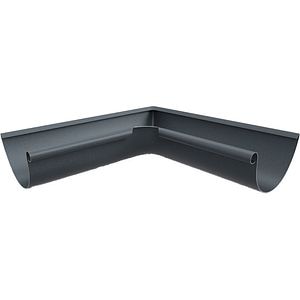 Coltar interior 90 grade SMART, D125 mm, gri antracit