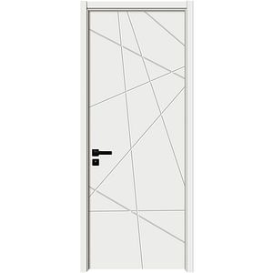 Usa interior KM343, fara geam, reversibila, MDF, 70 x 204 cm, alb