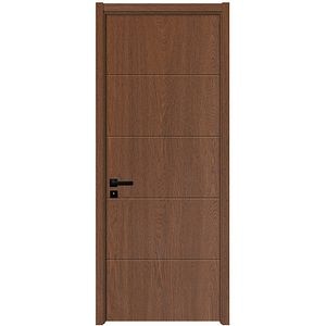 Usa interior KM512, fara geam, reversibila, MDF, 70 x 204 cm, stejar