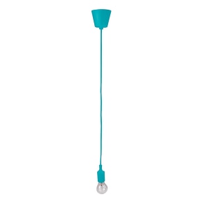 Lustra tip pendul, Albastru, 60 W, 1 x E27 • Elbi 