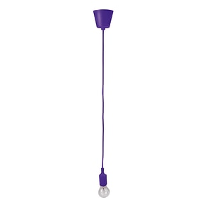 Lustra tip pendul, Mov, 60 W, 1 x E27 • Elbi 