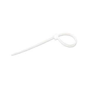 Colier cablu 150 X 3.6 mm, alb, set 100 bucati